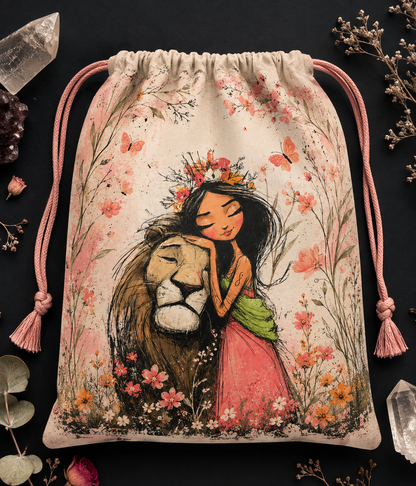 PRE-ORDER Strength Ritual Set — Tenderly Vibe Pouch & Reading Cloth