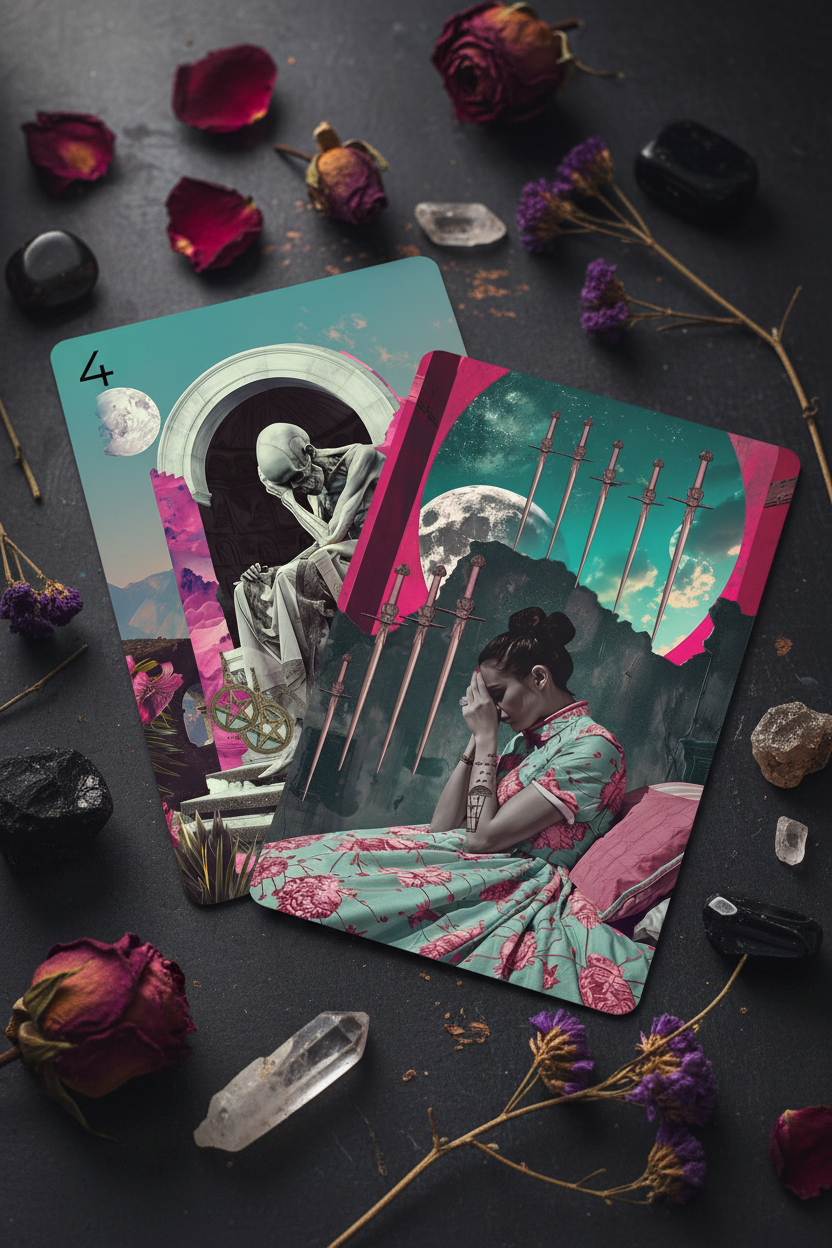 Tarot Cards Mockup — Two Cards