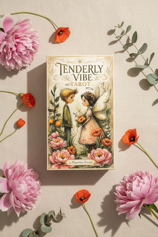 Tenderly Vibe Tarot — Box with flowers